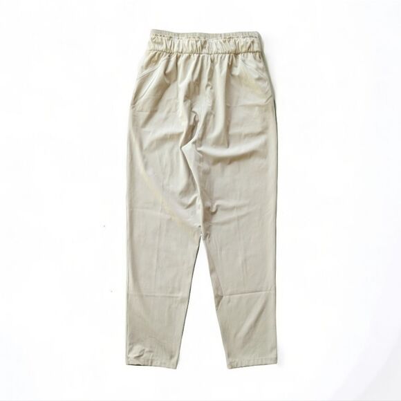 Lululemon Keep Moving Stretch High Rise Elastic Drawstring Pants Women 6 Trench - Picture 8 of 15